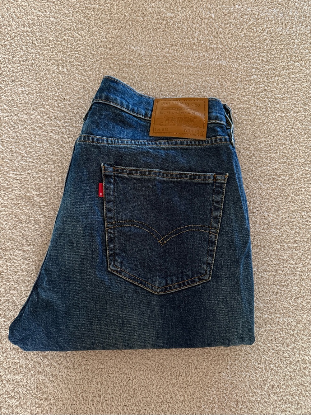👖 Classic Levi's Premium 514 Straight
 Leg Jeans W34 L32 NWOT